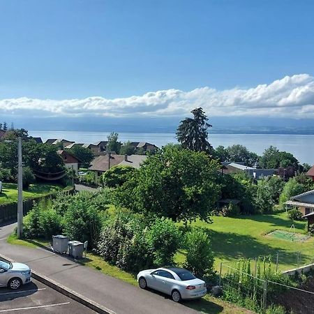 Appart Cosy Avec Vue Sur Le Lac Leman 에비앙레스벵즈 외부 사진