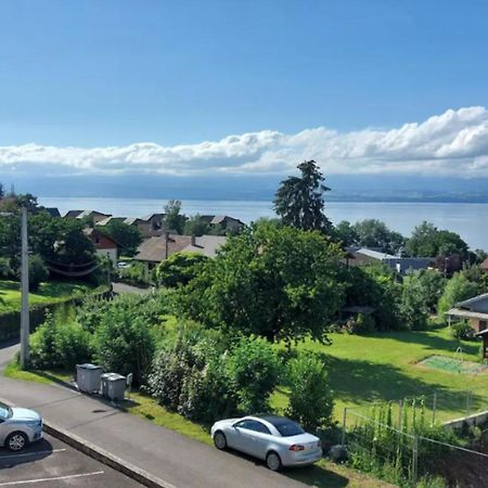 Appart Cosy Avec Vue Sur Le Lac Leman 에비앙레스벵즈 외부 사진