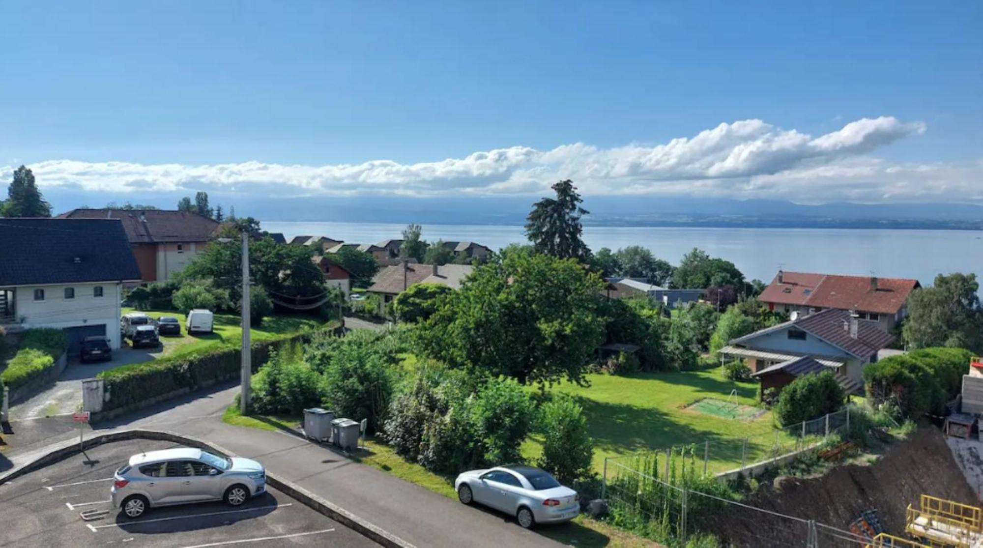 Appart Cosy Avec Vue Sur Le Lac Leman 에비앙레스벵즈 외부 사진